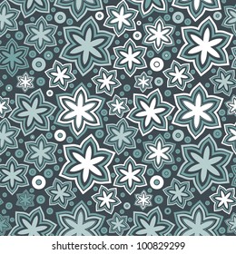 Flowers - seamless pattern