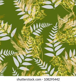 Flowers - seamless pattern