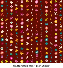 flowers seamless pattern