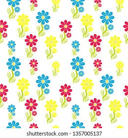 Flowers Seamless pattern