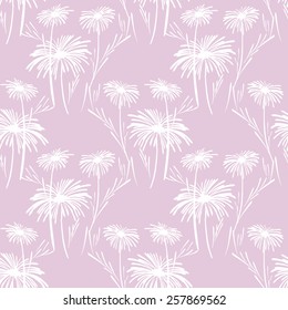 Flowers seamless pattern