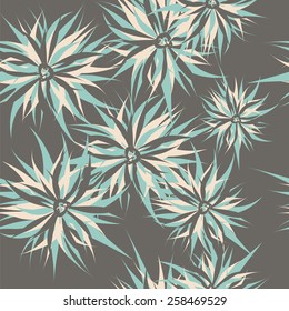 Flowers seamless pattern.