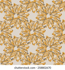 Flowers seamless pattern.