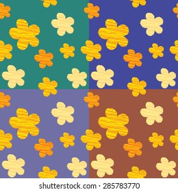 flowers seamless pattern