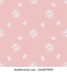 Flowers seamless pattern, Flowers background.