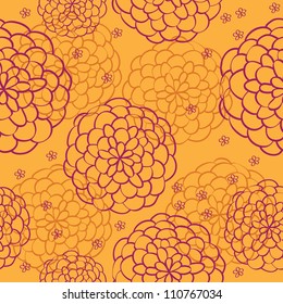 Flowers seamless pattern. Can be used for wallpaper, pattern fills, web page background, surface textures, textile.