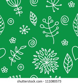 Flowers seamless pattern. Can be used for wallpaper, pattern fills, web page background, surface textures, textile.