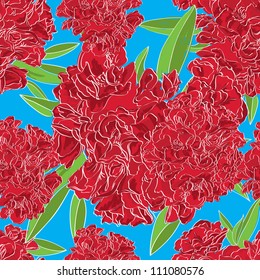Flowers seamless pattern. Can be used for wallpaper, pattern fills, web page background, surface textures, textile.