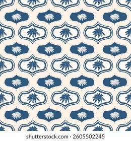 Flowers seamless pattern. Damask floral stencil allover background. Ogee daisy crayon drawn repeat cover. Surface pattern design spring motif. Vector hand drawn monochrome illustration.