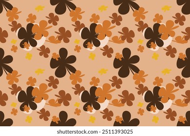 Flores Sem Costura Design de Padrão para Tecido Pequeno Floral Liberdade Fundo de Textura Sem Costura. primavera, Verão Romântico Flor Jardim Sem Costura Padrão para seus designs