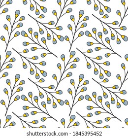 Flores sin fisuras para el tejido de impresión. Papel de embalaje y de reserva. Papel de la naturaleza. 