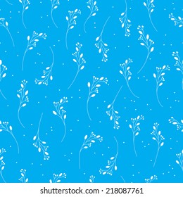 Flowers seamless pattern. Retro background. Romantic. Vintage. Can be used for wallpaper, pattern fills, web page background, surface textures, textile.