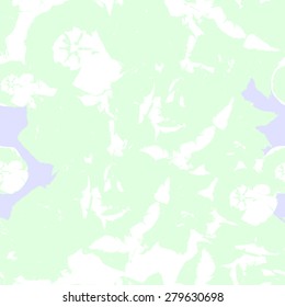 Flowers seamless pattern. Tulip flowers seamless background. Flowers petals collage colorful background.