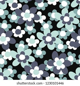flowers seamless pattern.floral background texture