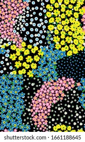 flowers seamless for summer graphic