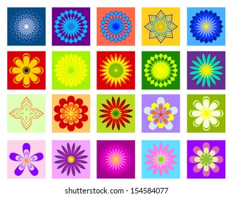 Flowers set
