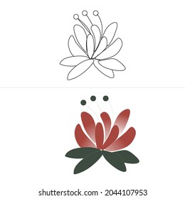 Flowers Set High Res Illustrations