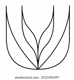 Flores Forma para Logotipo, Elemento, Fundo, Textura