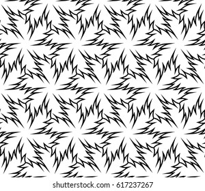 Flowers. Simple lattice vector pattern.
