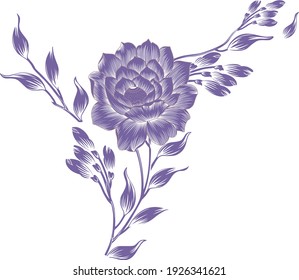Blumen Frühlingsgrafik-Design