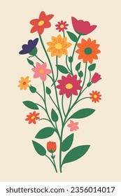 Blumen auf hellem Hintergrund 30
