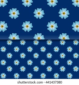 Flowers summer pattern texture seamless wallpaper 4. Eps 10.