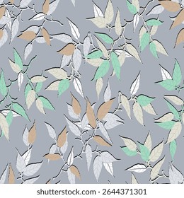 Flowers theme hand painted flowers art background,the fashion of modern painting flower art,illustration image printing factory