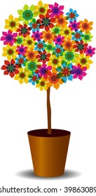 flowers tree