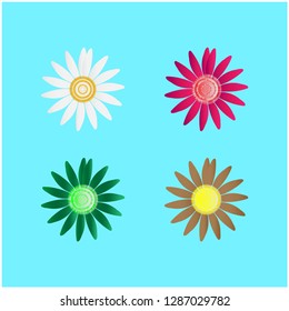Flowers useful, editable. And printable Perfect for use in a wide range of new media templates: can be used as greeting card, invitation card for wedding, birthday and other holiday, summer background
