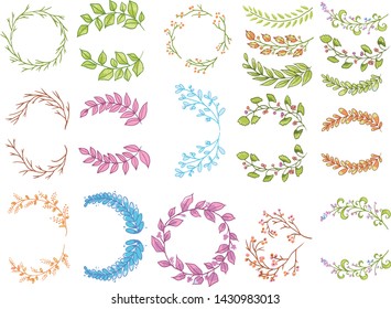 Flowers, flowers, flowers, various colors