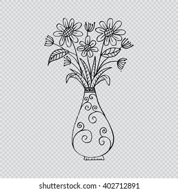 flowers and vase 