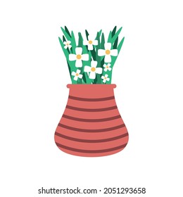 flowers in the vase decoration
