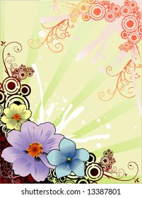 flowers vector