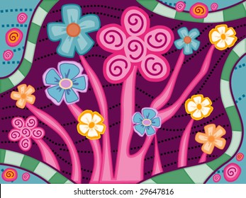 Flowers - Vector