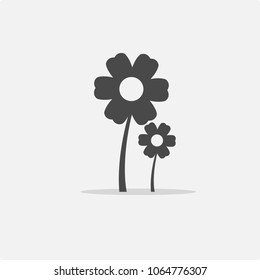 flowers vector icon 