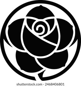 Diseño de Vector de flores png y diseño de icono de flores.