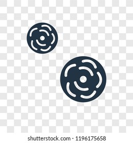 Flowers vector icon isolated on transparent background, Flowers transparency logo concept