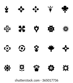 Flowers Vector Icons 4