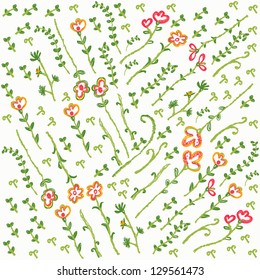 Flowers. Vector illustration