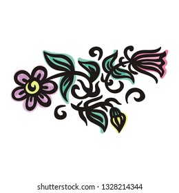 Flowers. Vector illustration