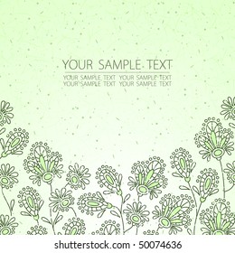 flowers vector illustration