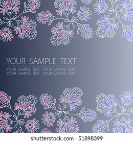flowers vector illustration
