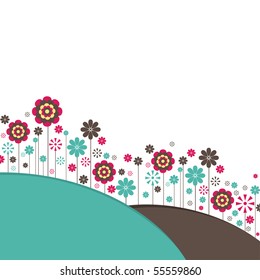 Flowers. vector illustration