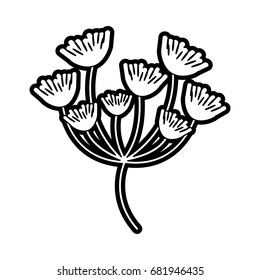 flowers vector illustration