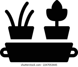 flowers Vector illustration on a transparent background. Premium quality symmbols. Glyphs vector icons for concept and graphic design.
