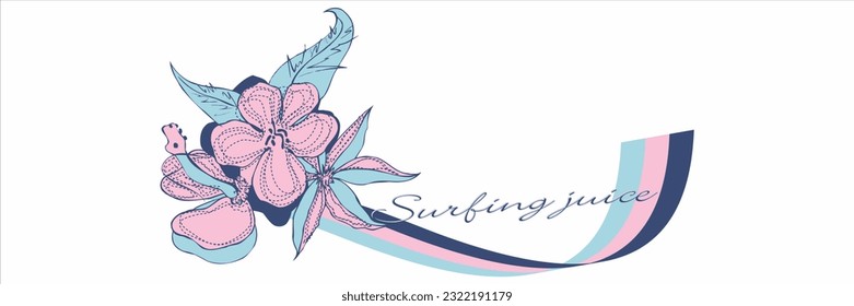Flowers Vector Ornament  abstrack illustration