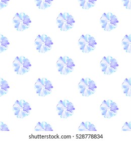 Flowers vector seamless pattern