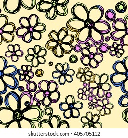 Flowers vector stock illustration