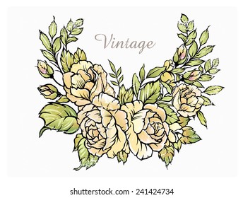 flowers vintage 