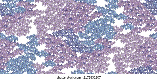 Flowers  in vintage style, seamless pattern